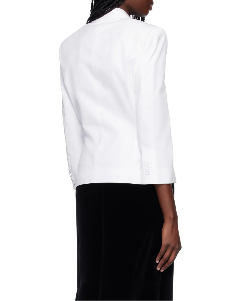 Poplin Baby Single Breasted Blazer