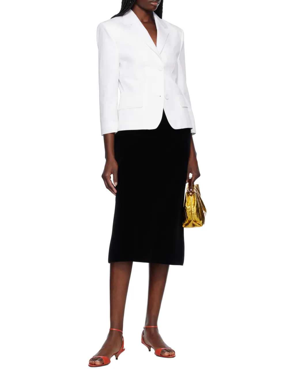 Poplin Baby Single Breasted Blazer