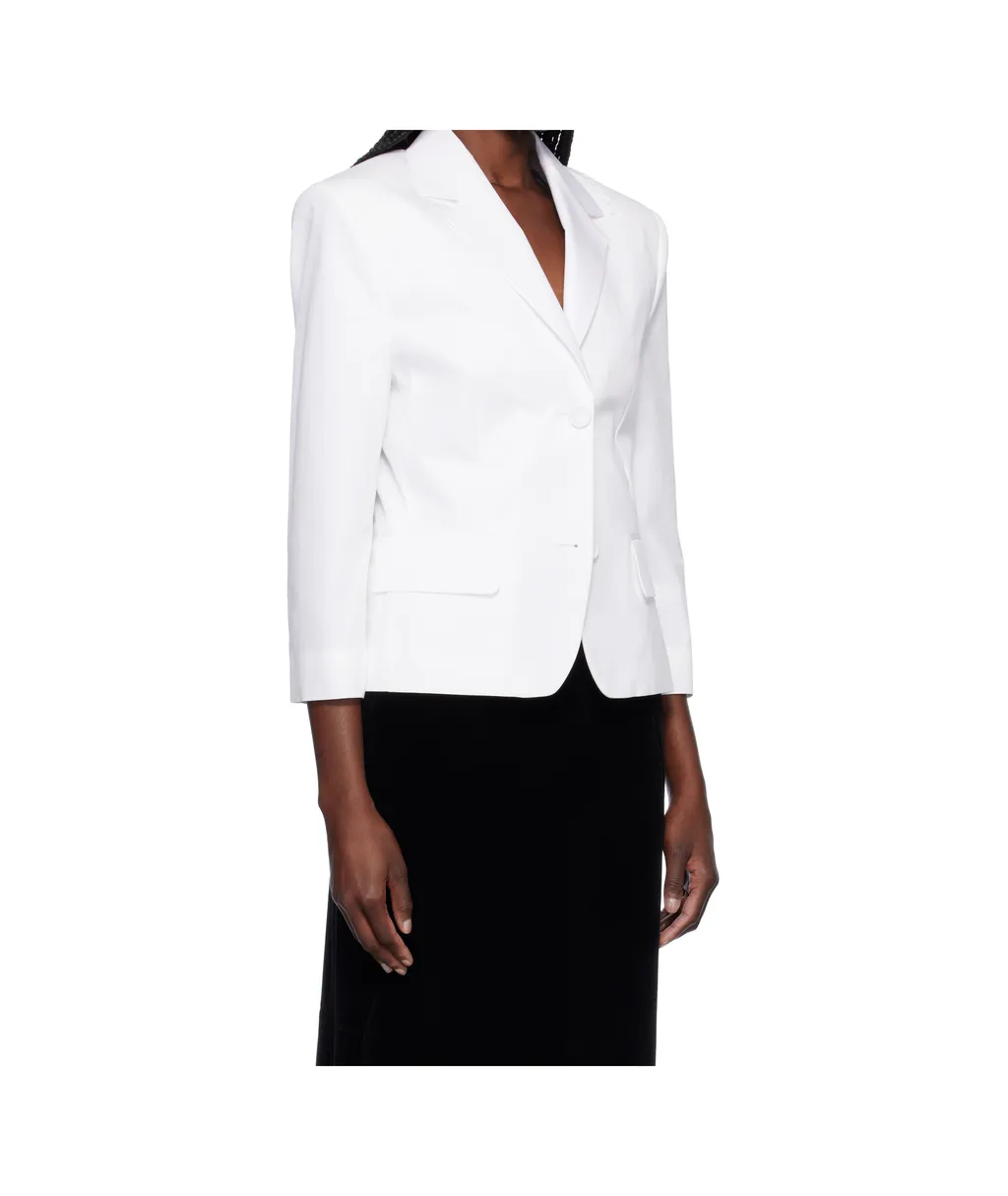 Poplin Baby Single Breasted Blazer
