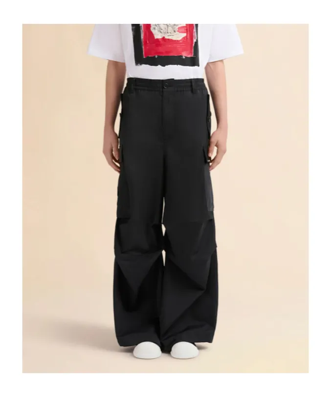 Water-Repellent Taffeta Cargo Pants