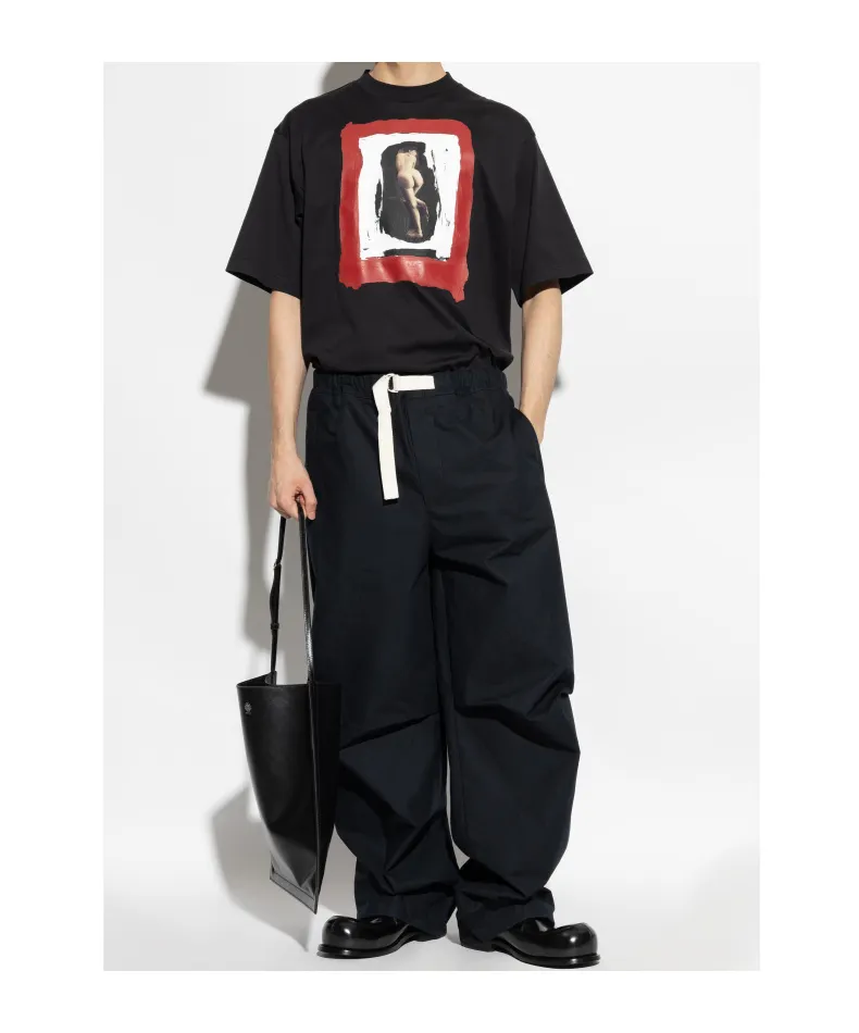 Graphic-Printed Crewneck T-Shirt