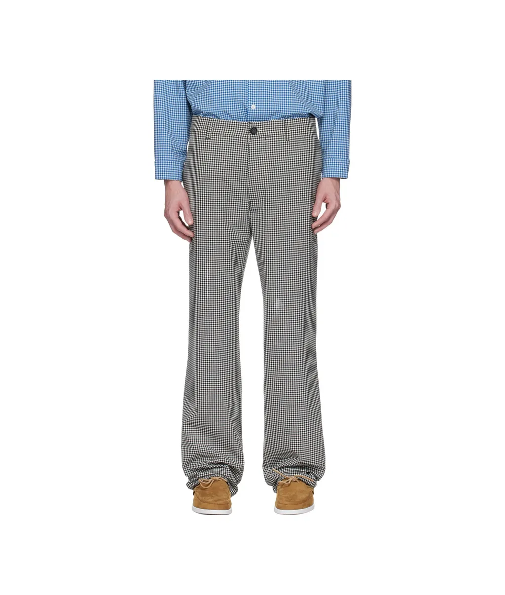 Gingham Trousers