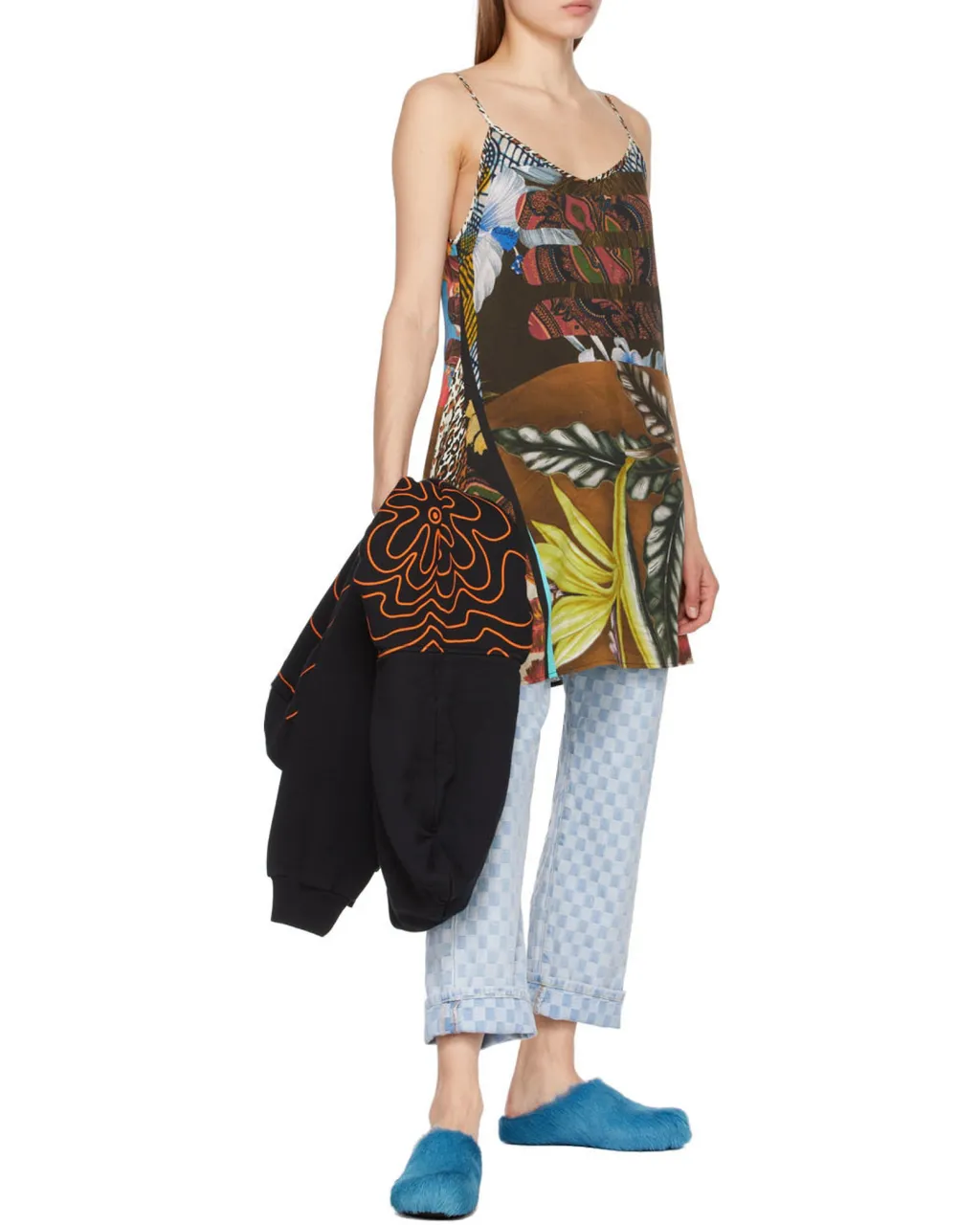 Fussbett Calf Hair Sabot