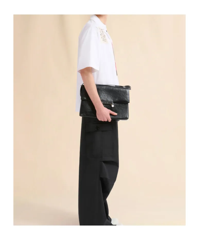 Fawn Patch Poplin Bowling Shirt