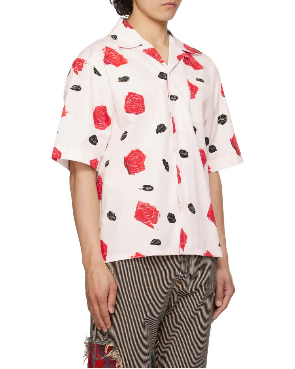 Flower-Print Shirt