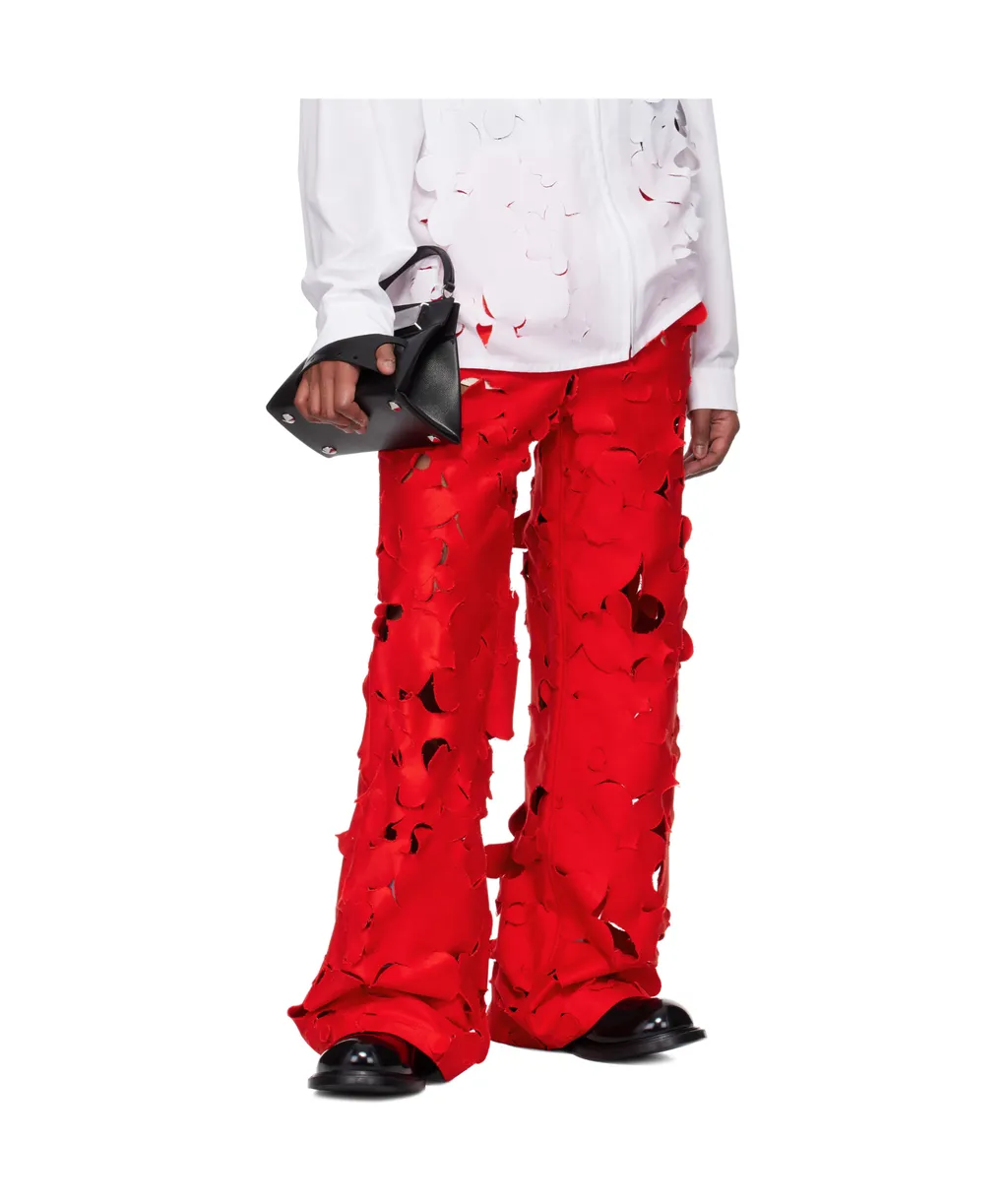 Cut-Out Cargo Pants