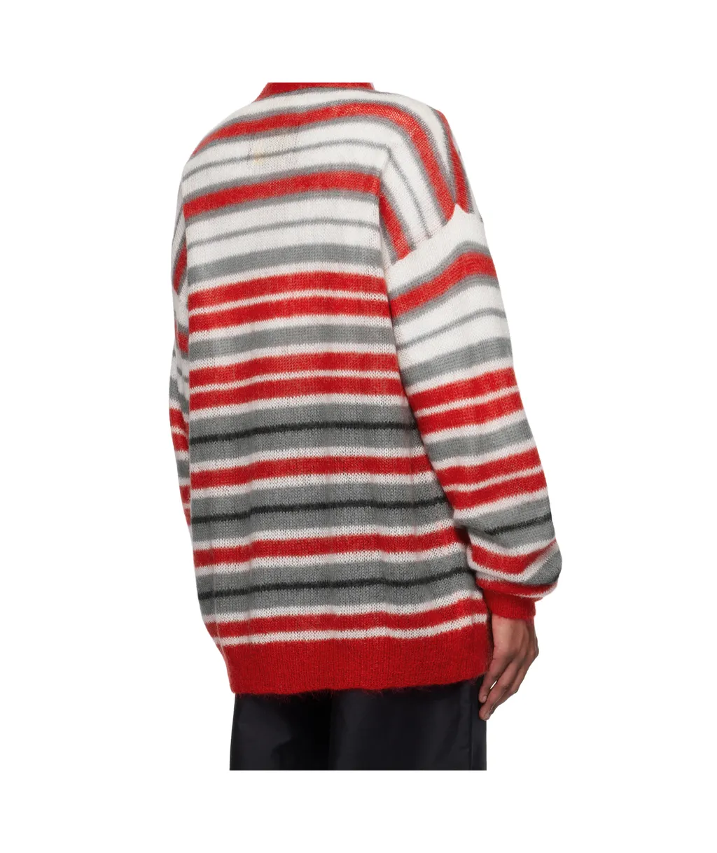 Striped Knit Cardigan