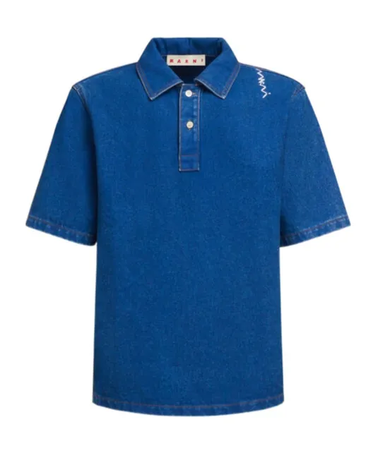 Symbol Oversize Polo Shirt