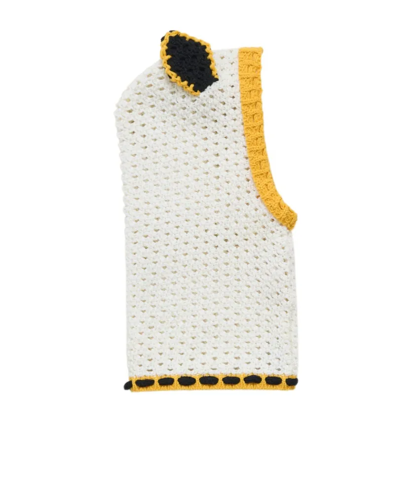 Wool Balaclava With Ears