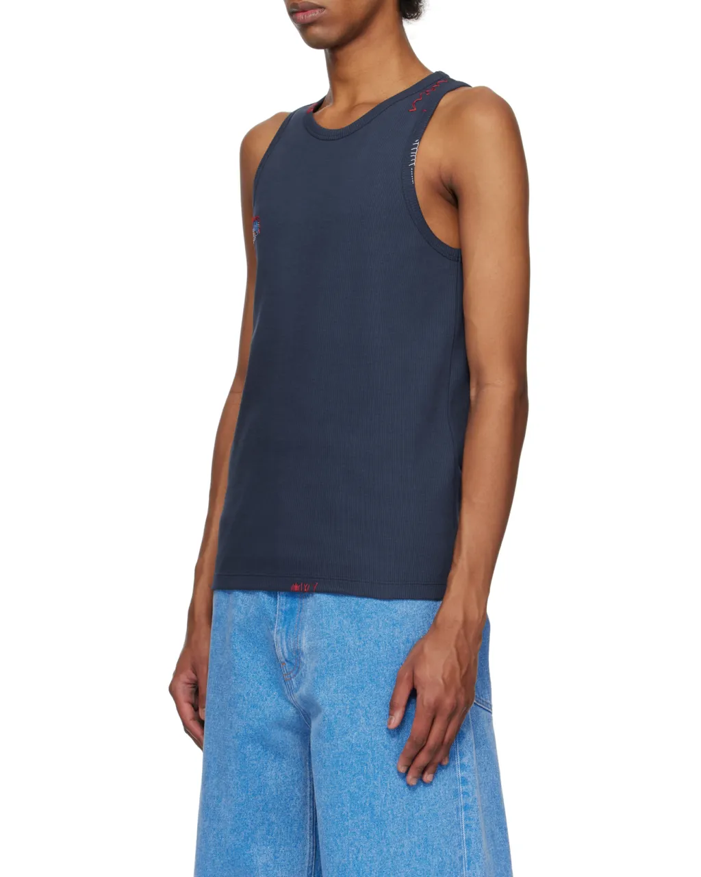 Logo-Embroidered Tank Top