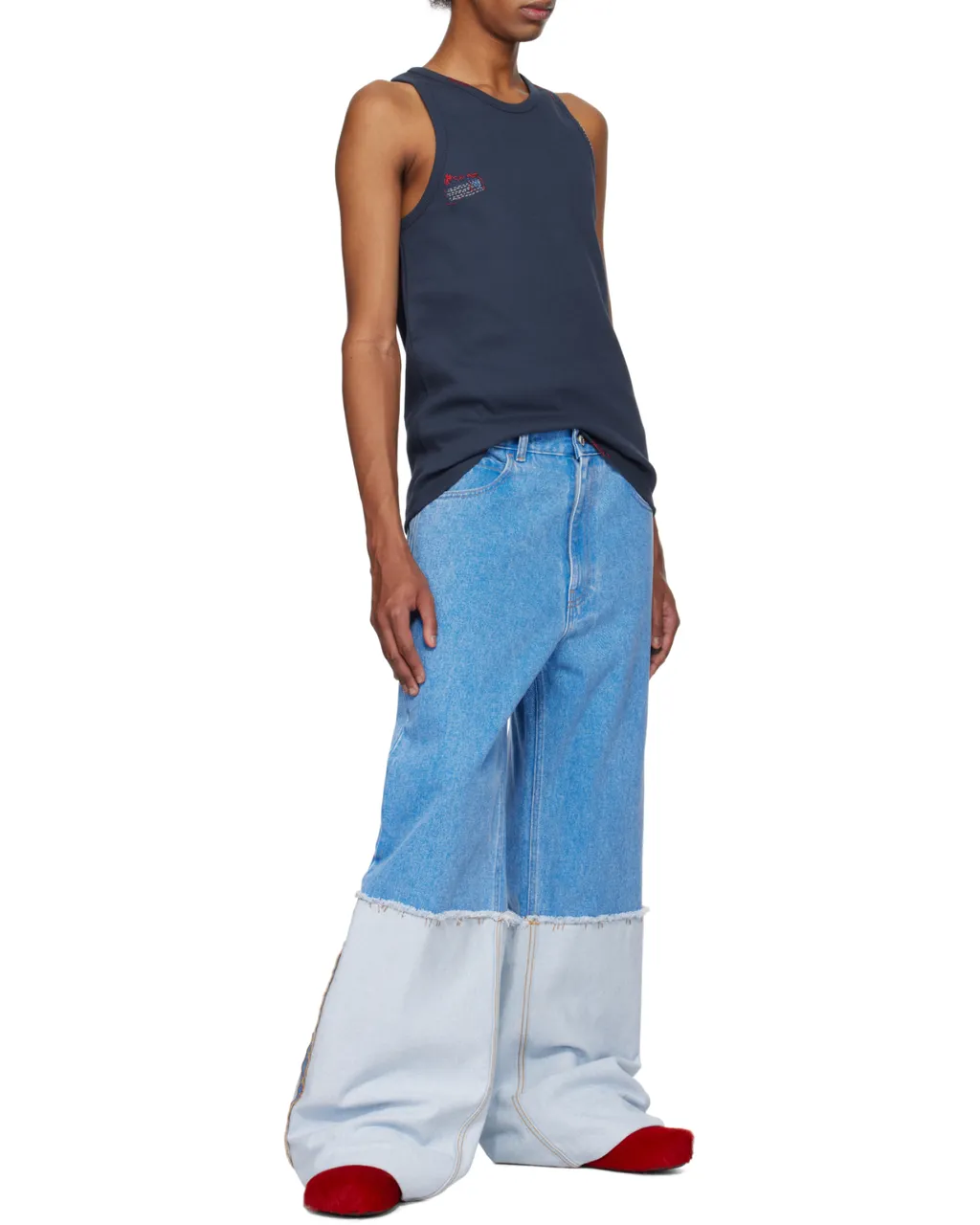 Logo-Embroidered Tank Top