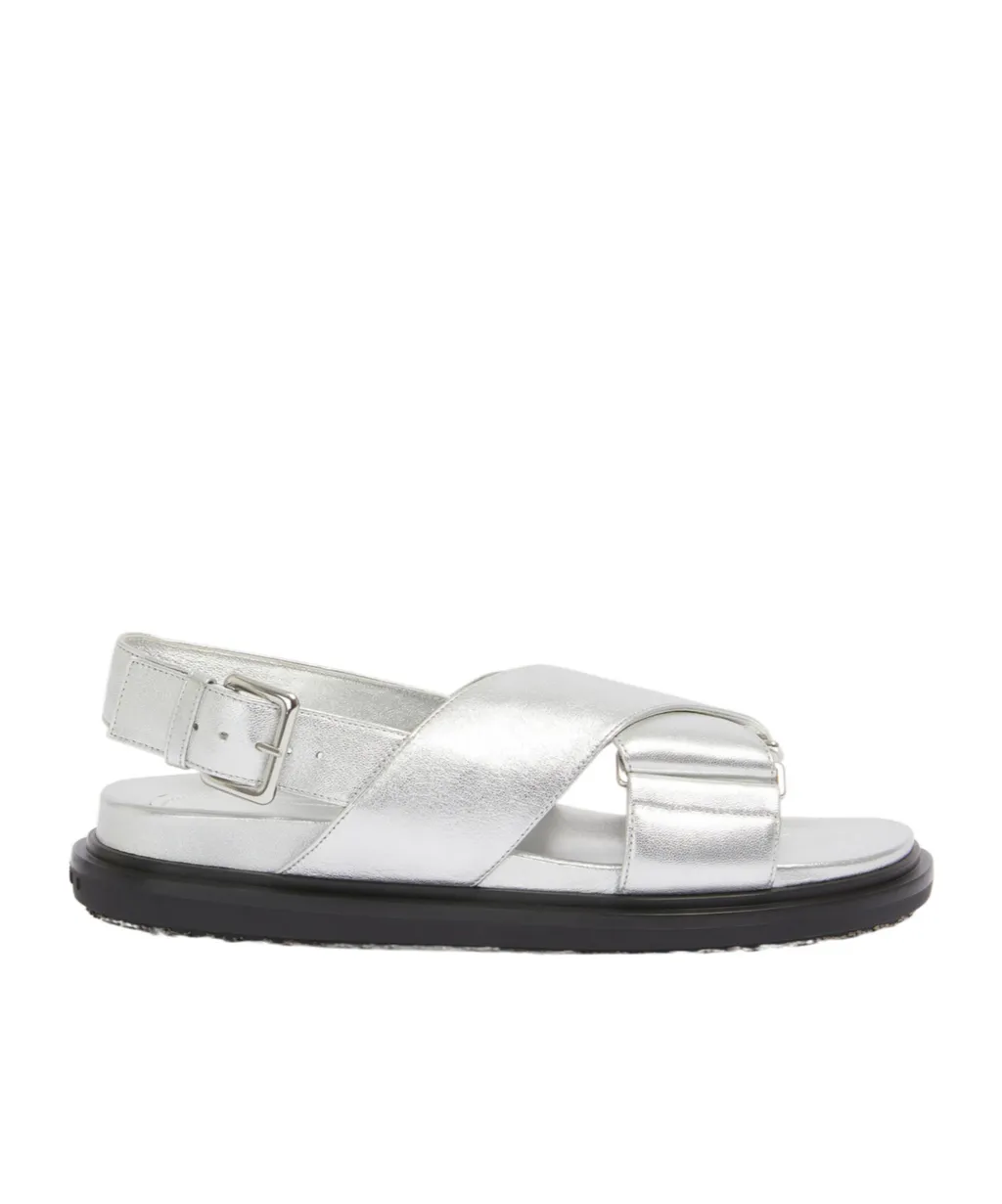 Metallic Effect Sandals