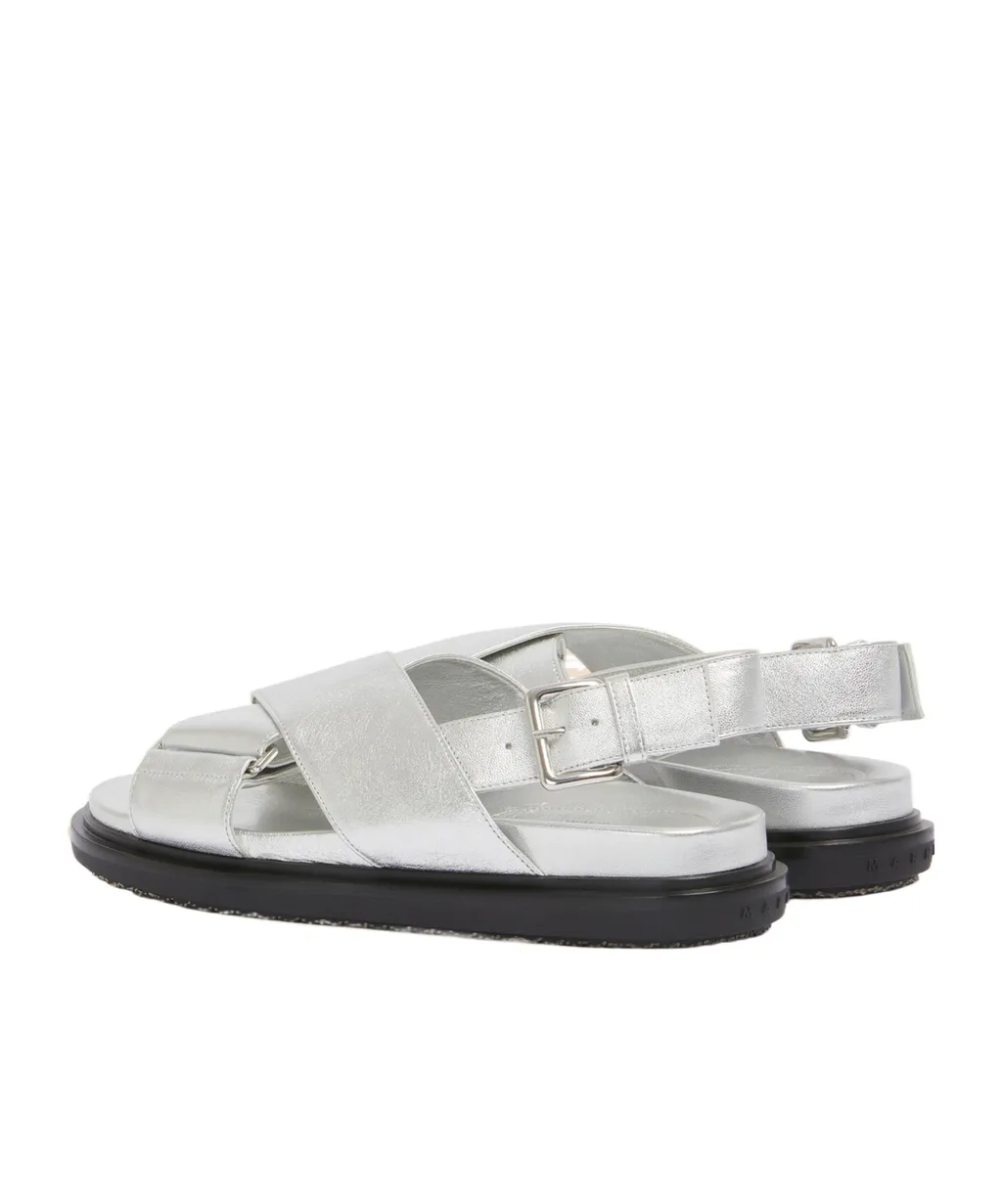 Metallic Effect Sandals