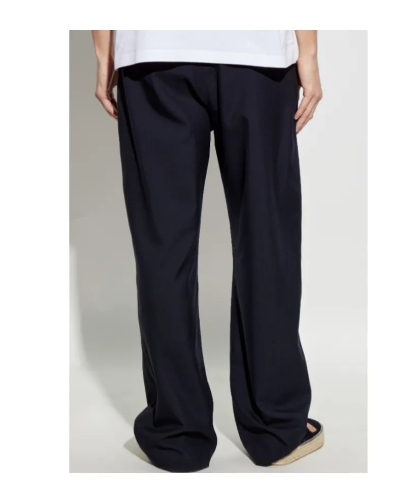 Straight-Leg Tailored Trousers