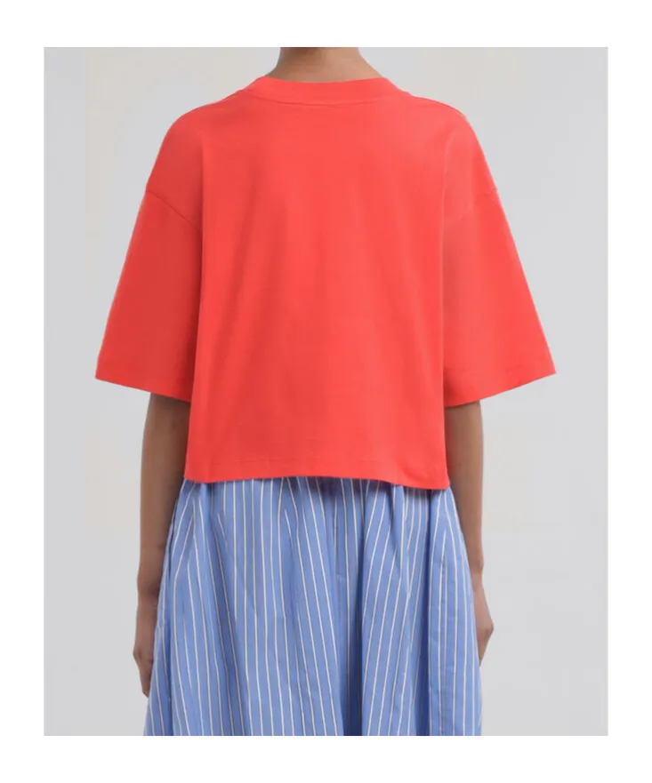 Logo Scribbled Boxy T-Shirt