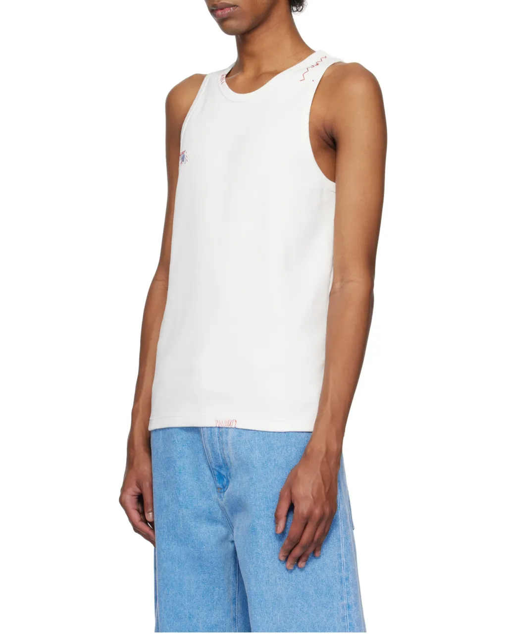 Logo-Embroidered Tank Top