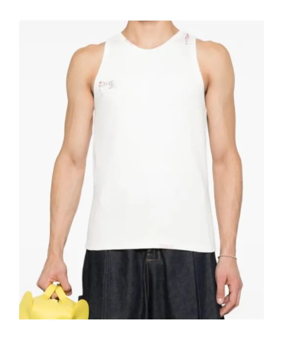 Logo-Embroidered Tank Top