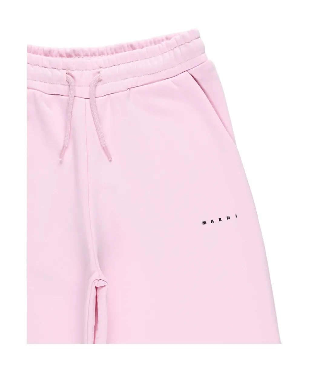 Wide-Leg Fleece Pants