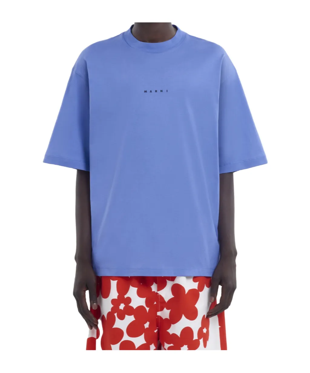 Logo Printed Crewneck T-Shirt
