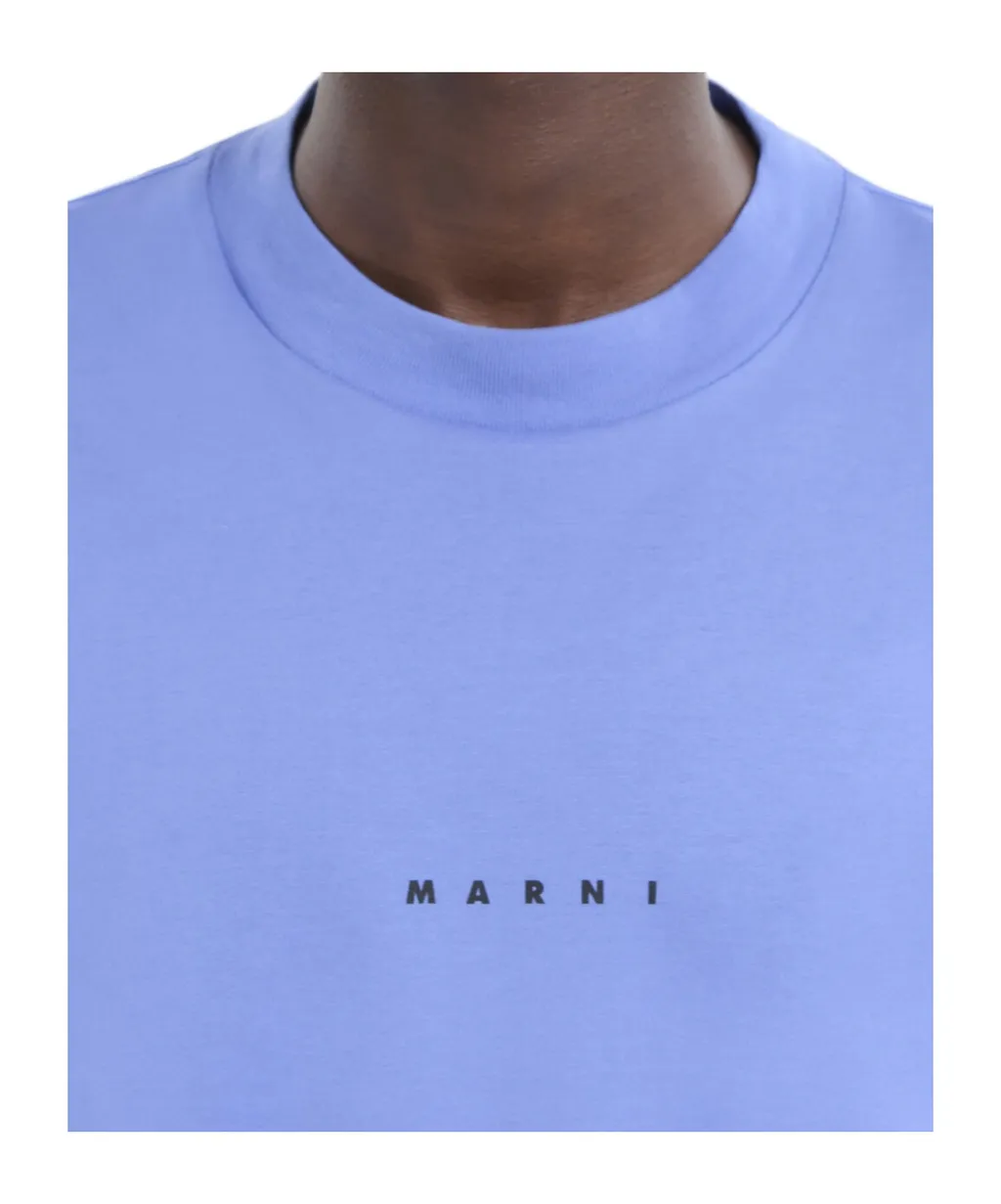 Logo Printed Crewneck T-Shirt