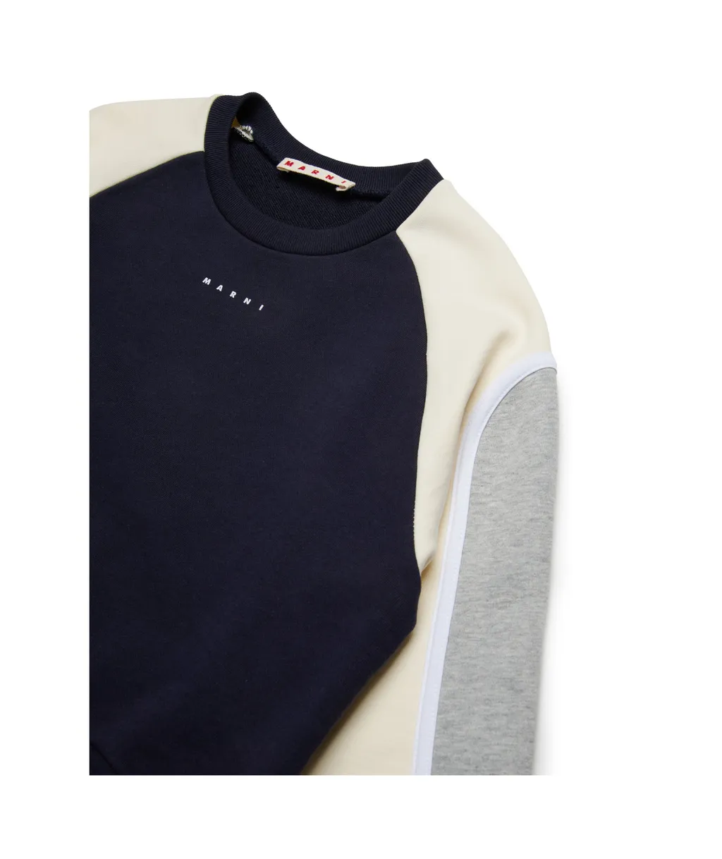 Colorblock Crewneck Sweatshirt
