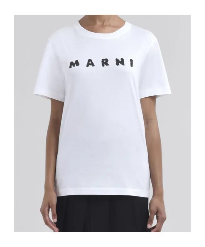 Scribbled Logo Jersey T-Shirt