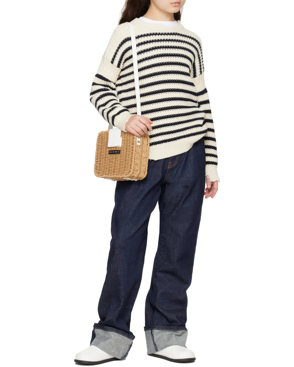 Striped Knit Jumper