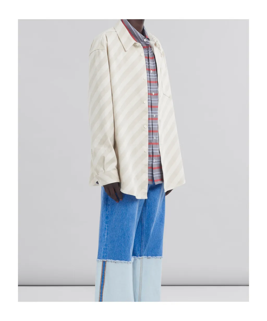 Boxy Denim Shirt
