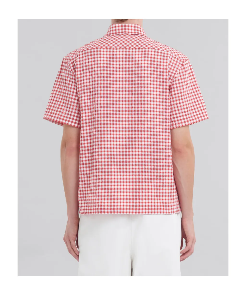 Check Pattern Buttoned Shirt