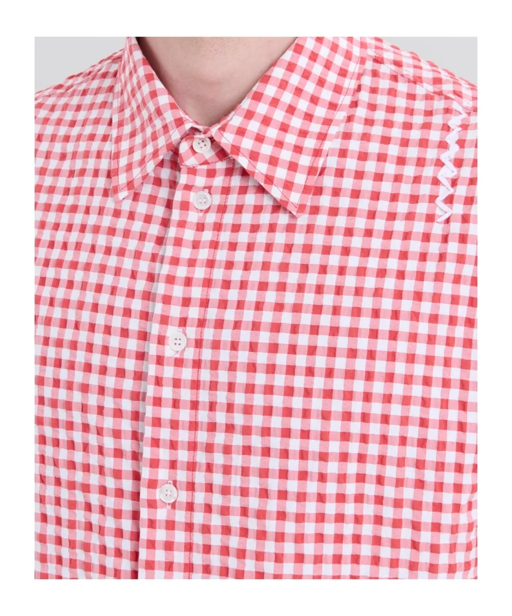 Check Pattern Buttoned Shirt