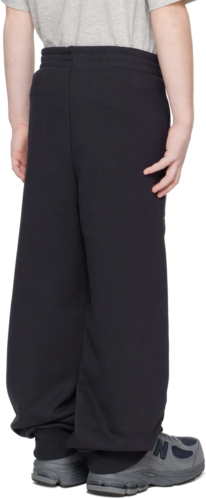 Logo Printed Fleece Jogger Pants