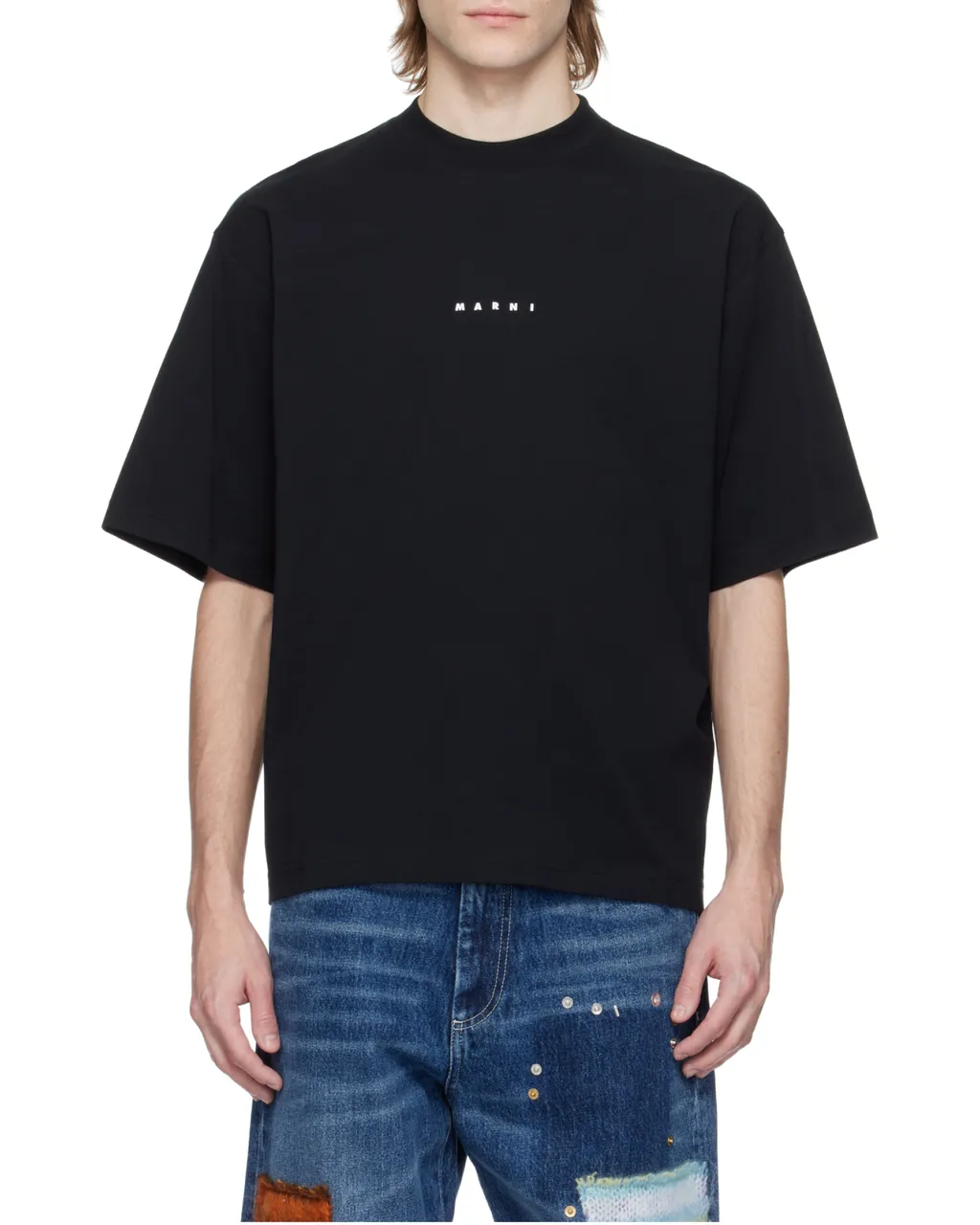 Logo Printed Crewneck T-Shirt
