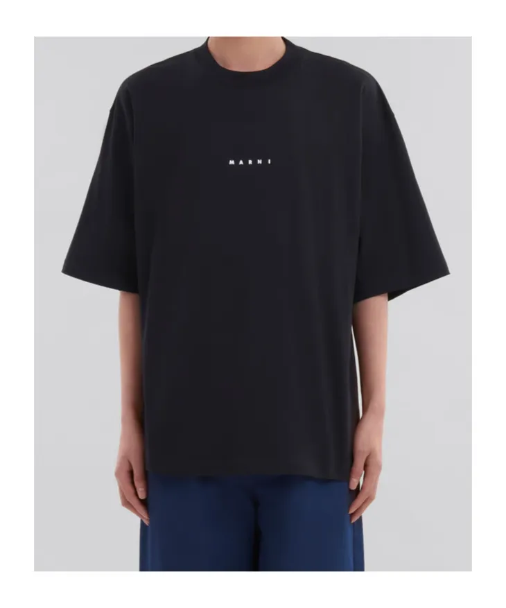 Logo Printed Crewneck T-Shirt