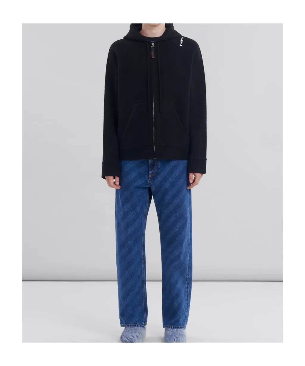 Zip-Up Hooded Jacket