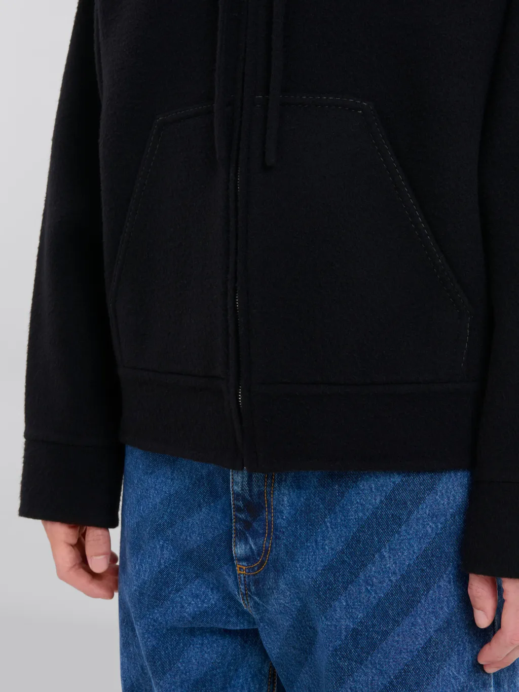 Zip-Up Hooded Jacket