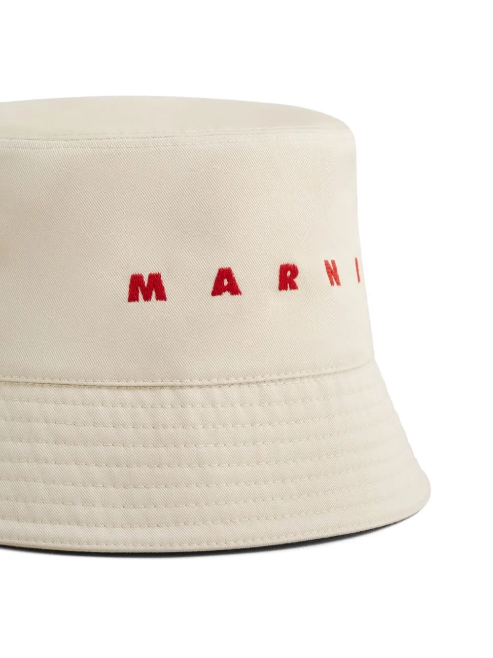 Logo Embroidered Twill Bucket Hat
