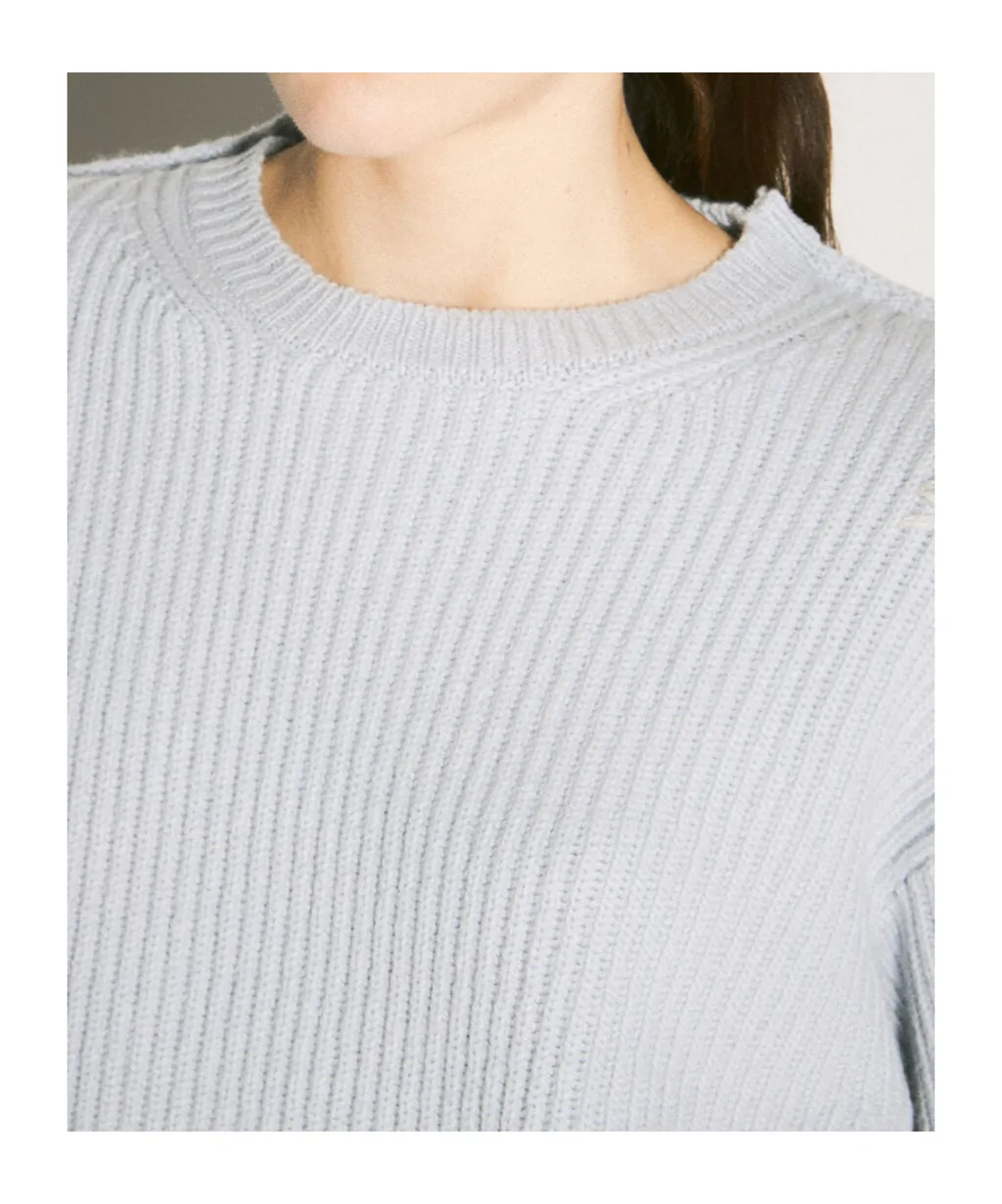 Crewneck Ribbed Jumper