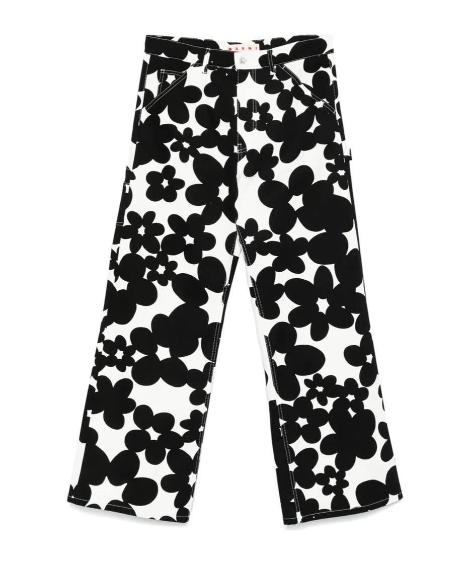 Dillies Printed Cargo Pants