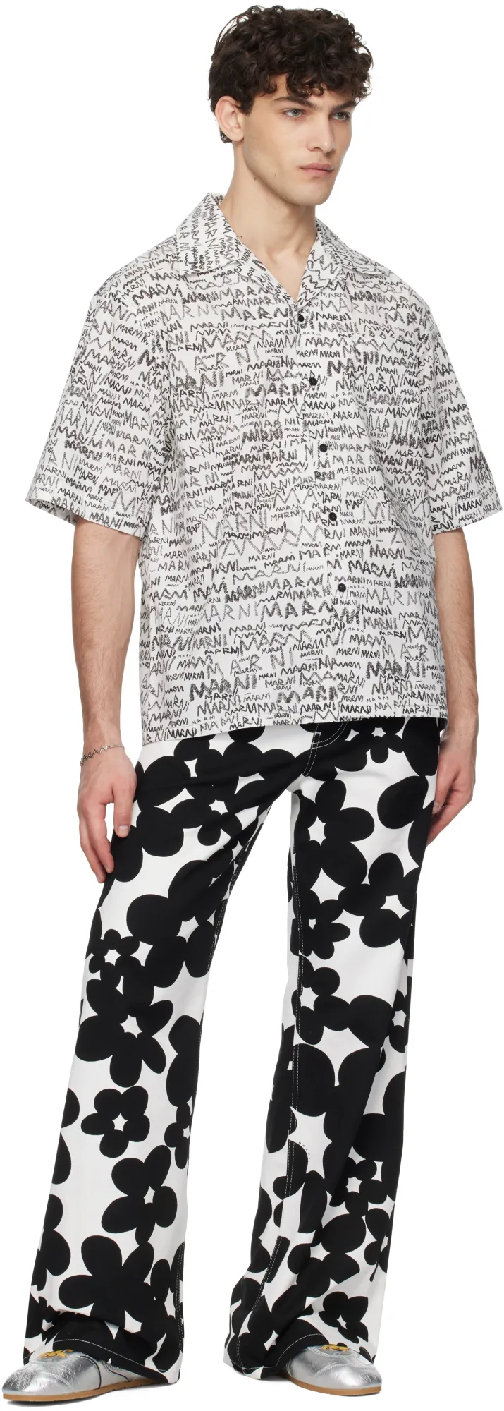 Dillies Printed Cargo Pants
