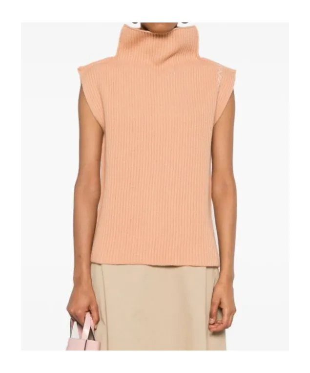 Ribbed Wool Vest