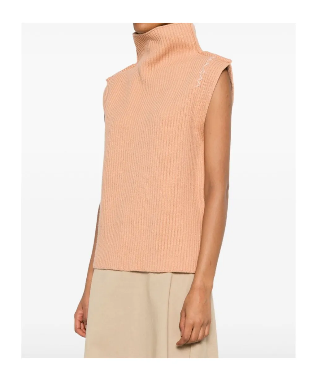 Ribbed Wool Vest