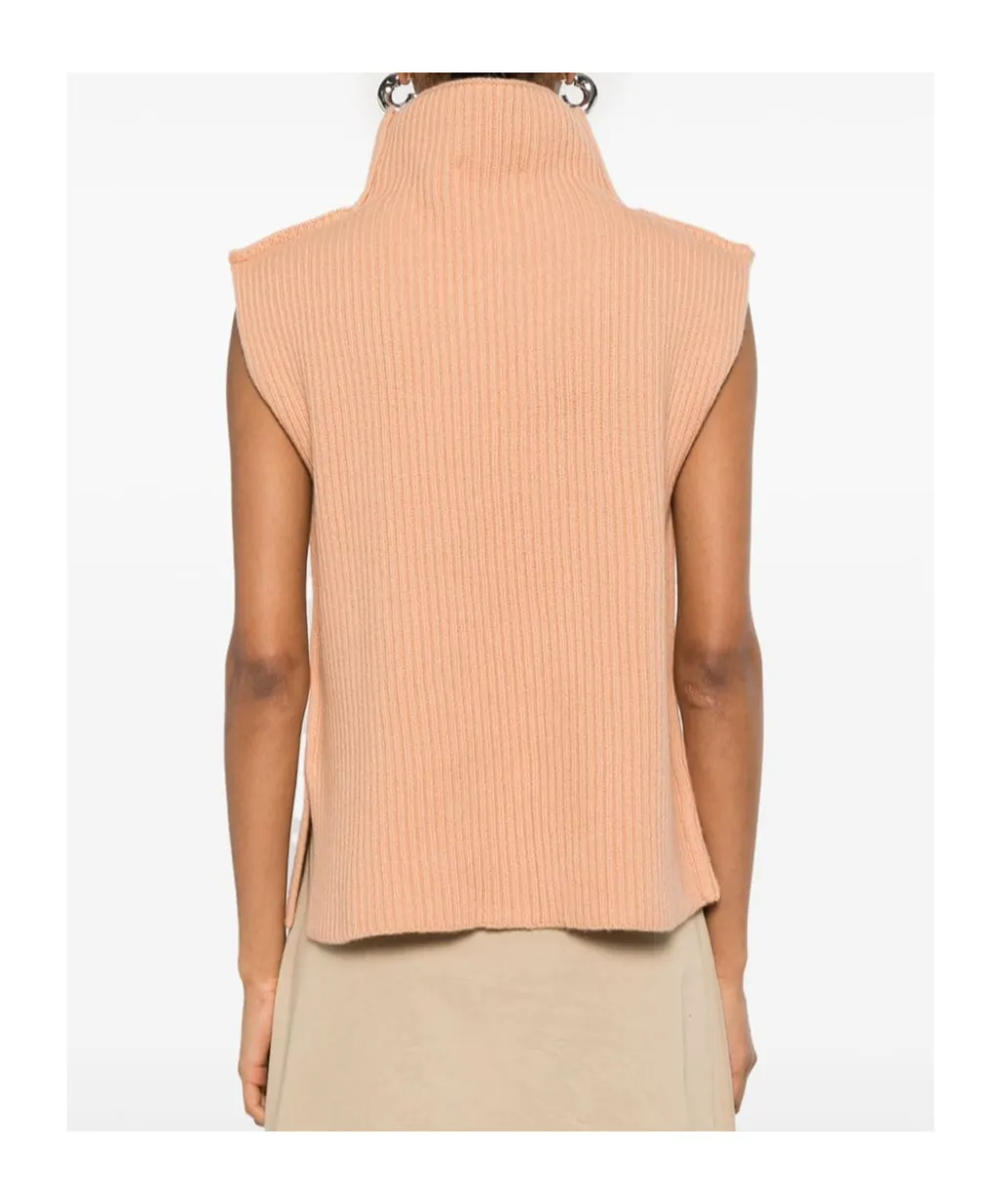 Ribbed Wool Vest