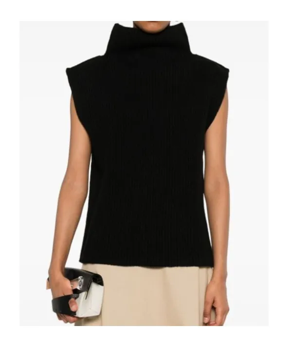 Ribbed Wool Vest