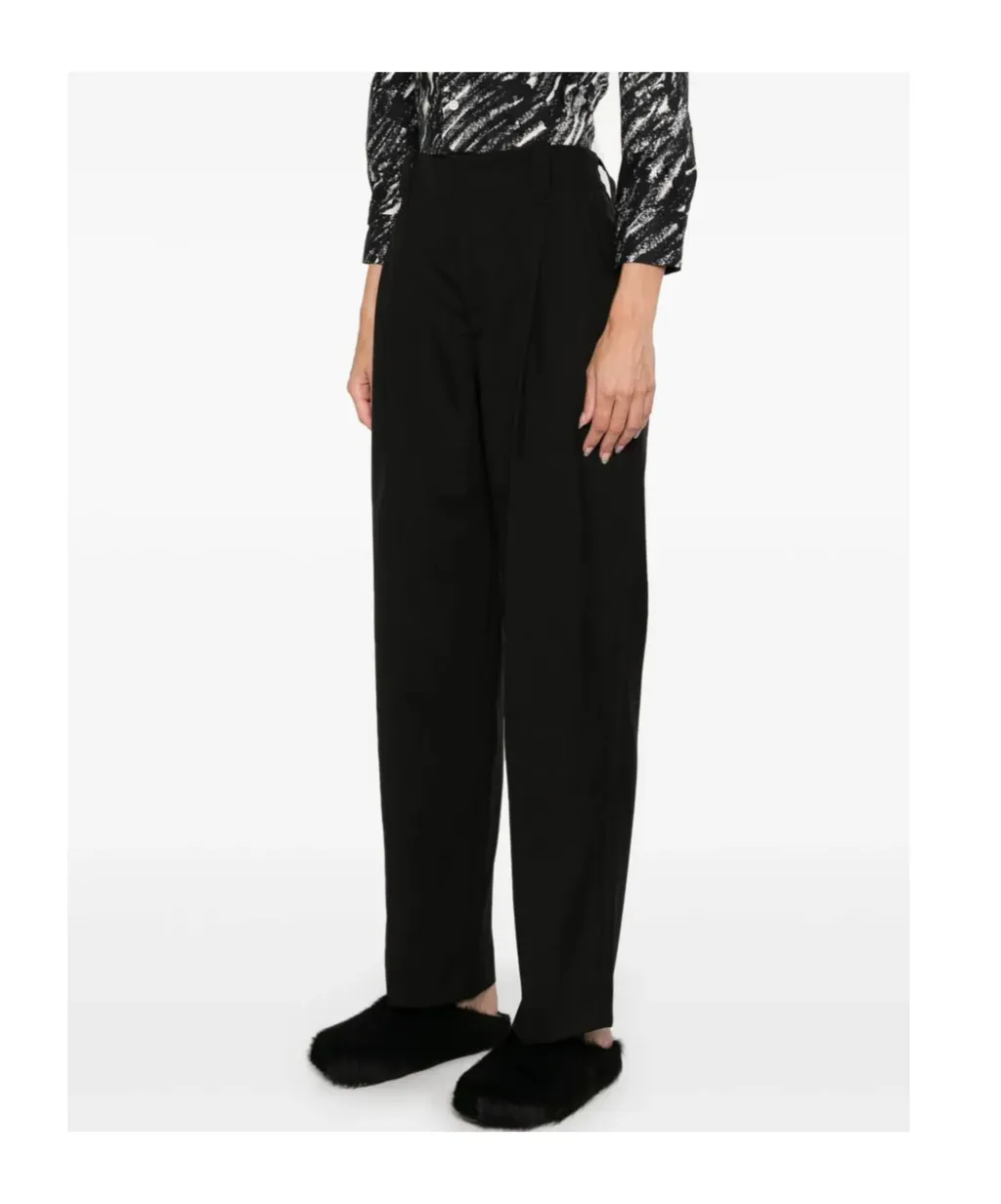 Pleat-Detail Trousers