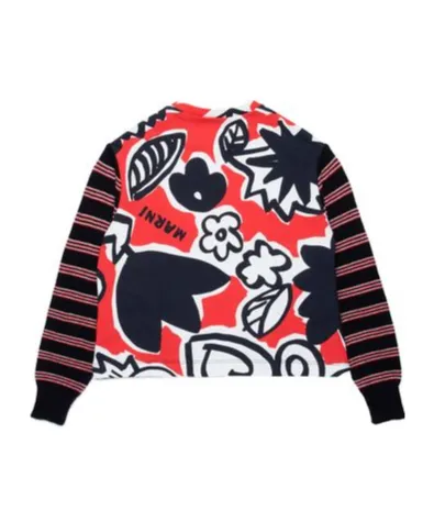 Graphic-Printed Crewneck Jumper