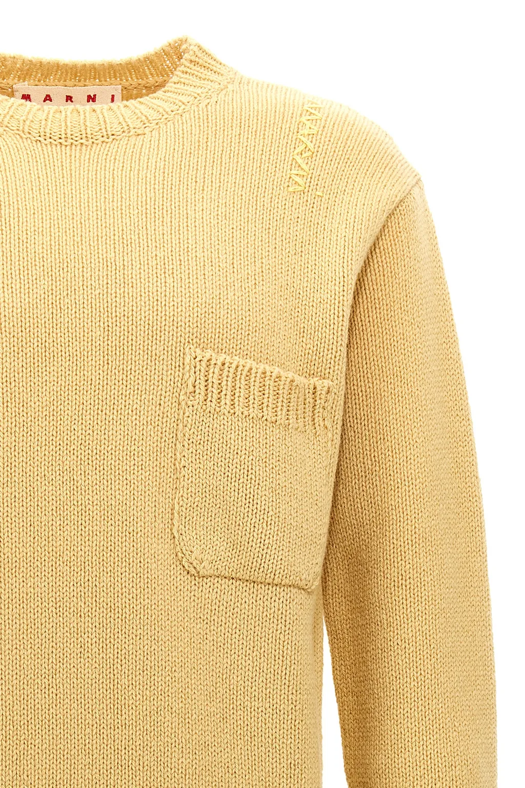 Logo-Embroidered Knitted Jumper