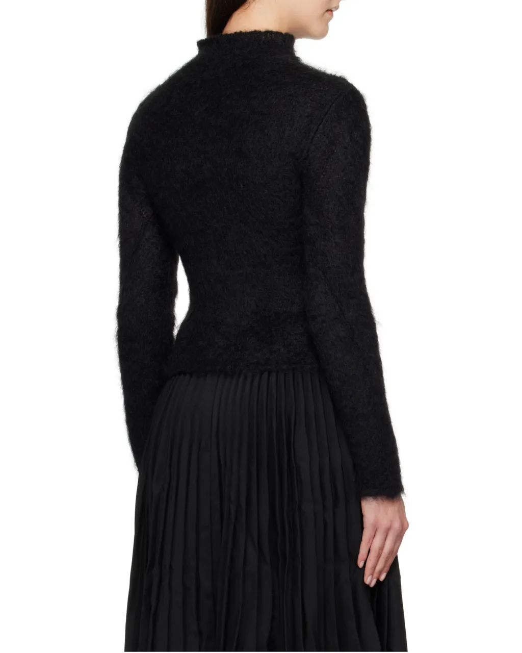 Turtleneck Long-Sleeve Sweater