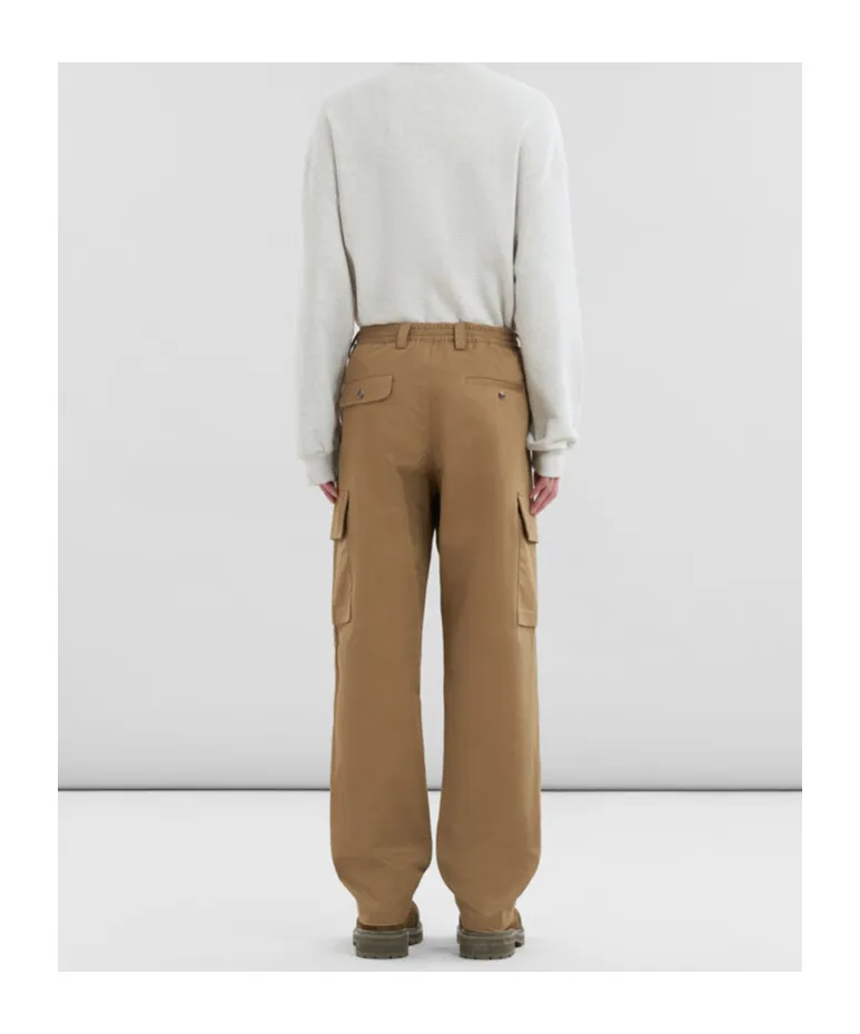 Organic Gabardine Cargo Pants