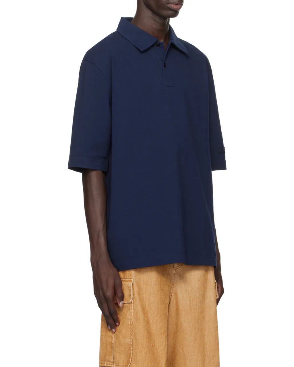 Straight Hem Polo Shirt