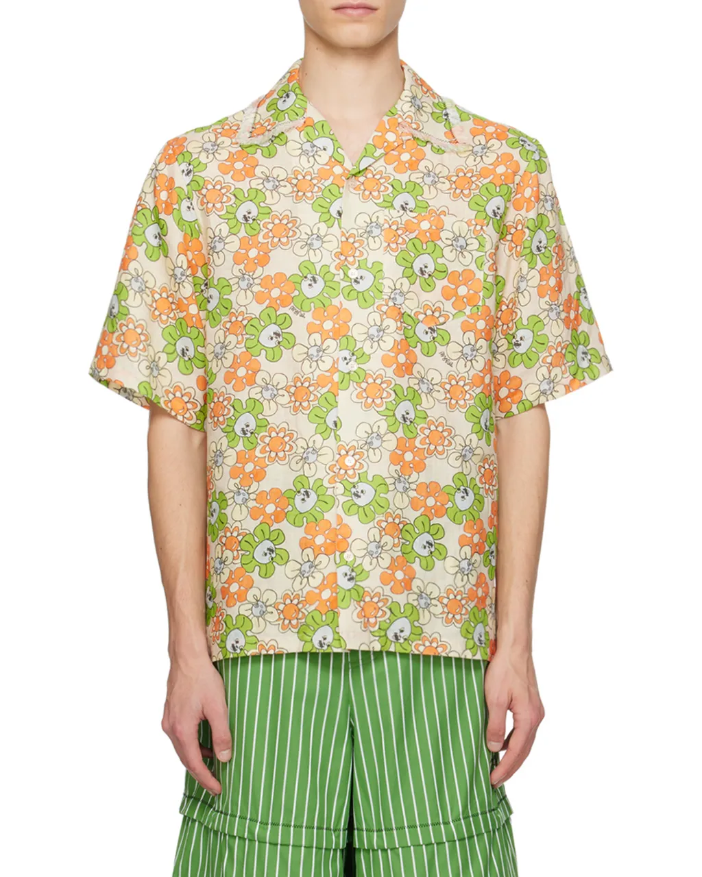 Floral-Print Shirt